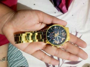 New Gold  Tone Watch