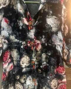 Velvet One Piece Dress