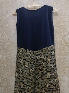 Unused Patterned Maxi Dress