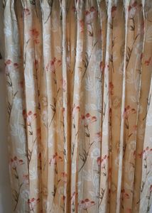 Silk Door Curtains