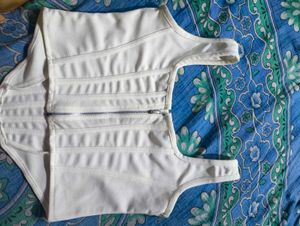 White Corset Top