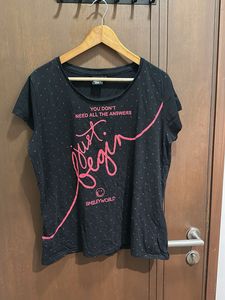 Just Begin” SmileyWorld Graphic Tee