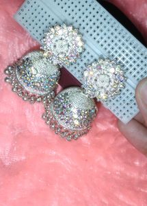 Sparkling Jhumka Earrings