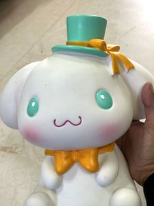 Cinnamoroll Unbreakable Piggy Bank - Green Hat