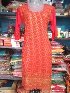 Worked Kurti
