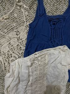 3 Beachwear Tops Combo🌸