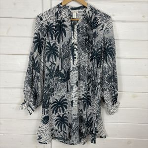 H&amp;M Tropical Print Dress