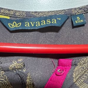 Avaasa Daily Wear Grey Kurta