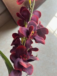 Burgundy Artificial Flower Stem