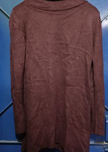 Woolen Middy Dress For Women