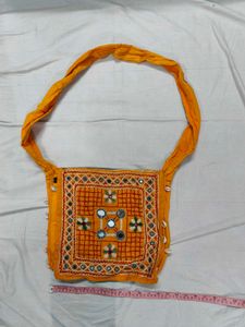 Embroidered Sling Bag