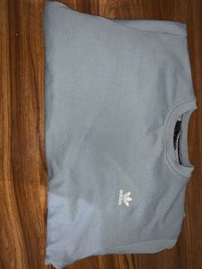 Adidas Light Blue Sweatshirt