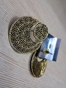 Set Of 3 Earrings, Two Traditional and One Western