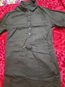 Military Green One Piece Knee Length