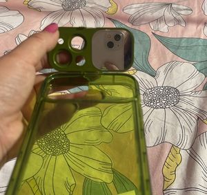 Green Floral Phone Case