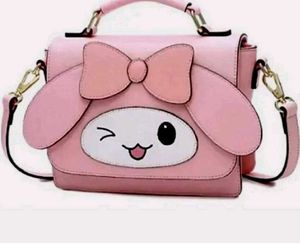 Cute Pink Character Bag