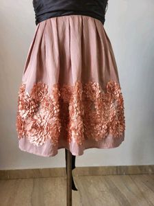 Floral Blush Cocktail Dress