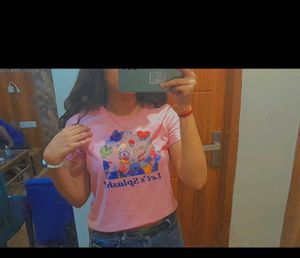Tokyo Talkies Crop Tee For Woman