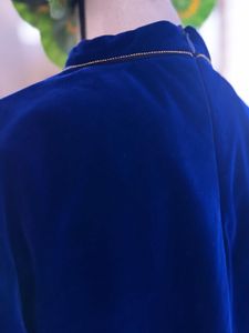 Korean Velvet Dress