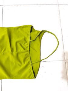 Green One-Shoulder Dress Size S