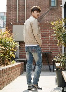 Adorable Club Korean Dusty Washed Jeans