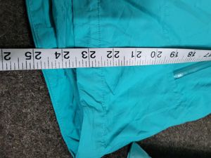 The North Face Turquoise Rain Jacket