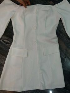 Classic White Hourglass Dress