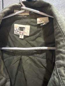 Olive Green Button Down Shirt