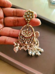 Elegant Kundan Earrings