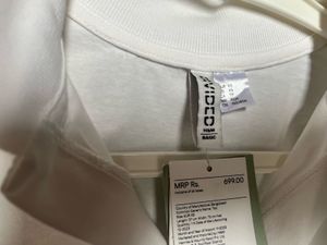 H&amp;M white polo top