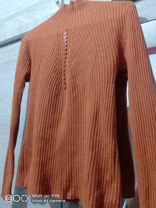 Vintage Ribbed Knit Top