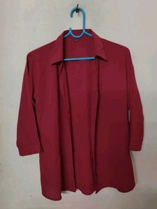 Maroon/ Wine Red Colour Shirt