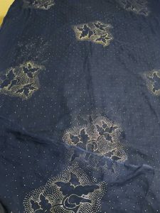 Vintage Mukesh Hand Work Saree