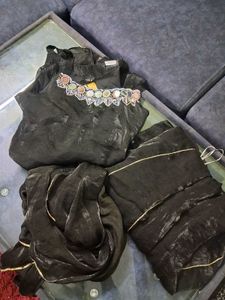 Elegant Black Kurta Set