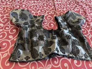 Silk black and Gray Saree