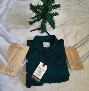 Lenin Green Casual Shirt - New with Tag