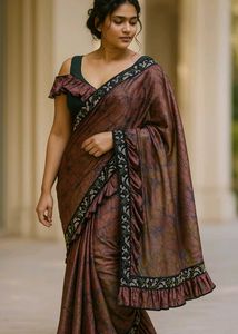 Elegant Designer Complete Saree with Blouse