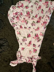 Floral Print Maxi Dress