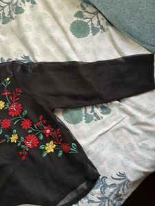 Floral Embroidered Top