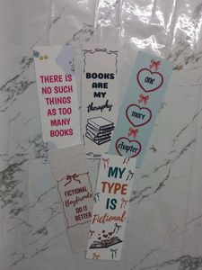 5 Cute Bookmarks Set