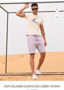 Rare Rabbit Lavender Shorts Men