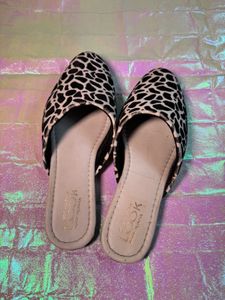Animal Print Flats