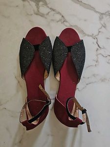 Peep Toe Ballerinas