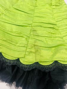 Vibrant Green Party Dress