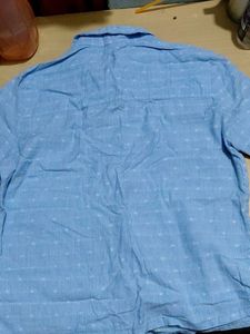 Blue Patterned Shirt