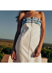 Zara Limited Edition Denim Mini Dress From NYC