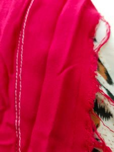 Dark Pink ( Rani)Embroidered Kurta looks Pretty