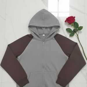 Vintage Two Tone ZipUp Hoodie