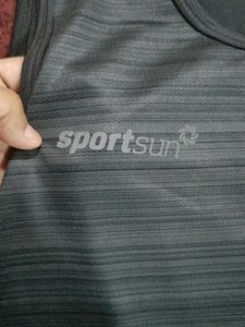 Sport Star Striped Tank Top