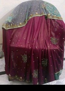 Elegant Purple Saree